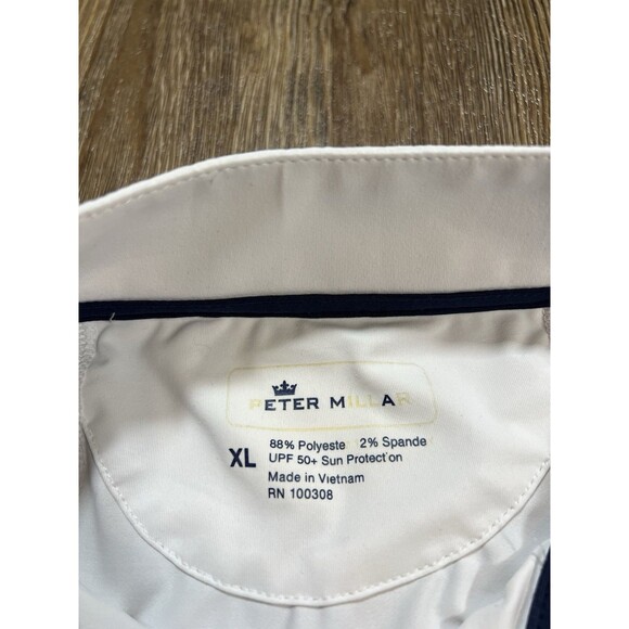 Peter Millar Women’s Lightweight Sun Comfort Base Layer Top White XL - Picture 4 of 11